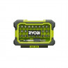 Coffret renforcé RYOBI 32 embouts de vissage Torx T7-T40 - porte-embouts à fixation rapide RAK32TSD