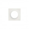 Plaque de finition Odace 1 poste blanc Schneider Electric