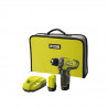 Perceuse-visseuse compacte RYOBI 12V Lithium-ion - 2 vitesses - 2 batteries 1.3 Ah R12DD-LL13S