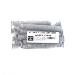 Pack de 10 Tamis à cone centreur BATIFIX diamètre 16 x 130mm