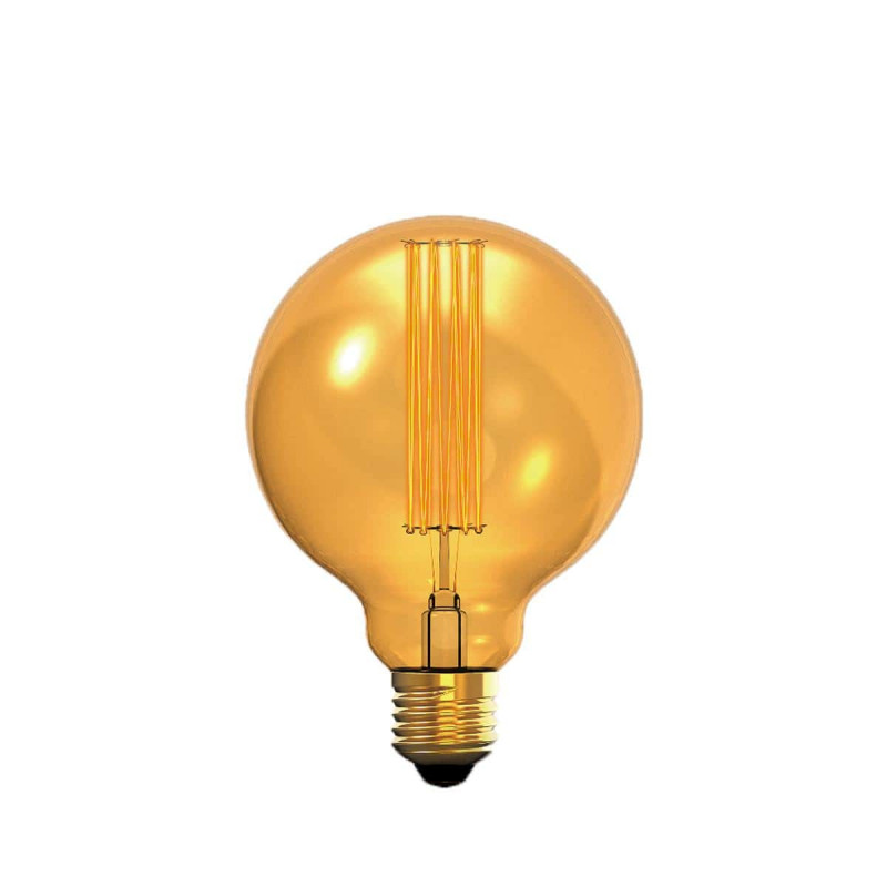 Ampoule Filament Incandescent XXCELL Globe Ambré Vintage E27 40W