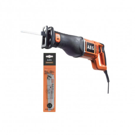 Pack AEG scie sabre électriques 1300W US 1300 XE - 3 lames scie sabre