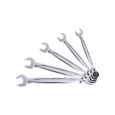 Jeu de clefs mixtes cliquet KS TOOLS Gearplus - 5 pcs - Dents réversible 503.4661