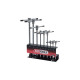 Jeu de clés KS TOOLS - Poignées en T - Sur présentoir métalliques - 9 pcs - 158.5211