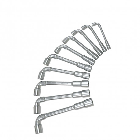 Jeu de clés à pipe KS TOOLS - Débouchées - 10 pcs - 517.0440