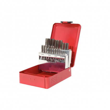 Coffret de tarauds KS TOOLS HSS - 3 passes - 21 pcs - 336.0621