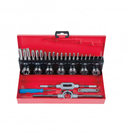 Coffret de tarauds et filières KS TOOLS - 32 pcs - 331.0632