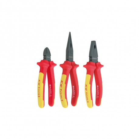 Jeu de pinces isolés KS TOOLS Ergotorque - 3 pcs - 117.1110
