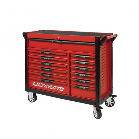 Servante KS TOOLS Ultimate - Rouge - 13 tiroirs - 809.0013