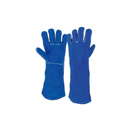 Gants KS TOOLS - En cuir - Long - Pour soudeur - Taille XXL - 985.7041