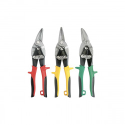 Jeu de cisailles à tôles KS TOOLS - 3 pcs - 118.0050