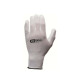 Boîte de 12 paires de gants KS TOOLS - Microfibres - Blanc - Taille XXL - 310.0460