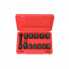 Jeu de douilles à chocs KS TOOLS 6 pans - 12 pcs - 515.0112