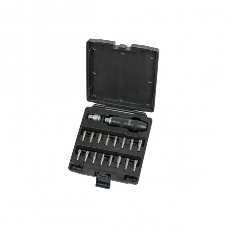 Coffret d'embouts KS TOOLS - Avec tournevis à frapper - 18 pcs - 515.2000
