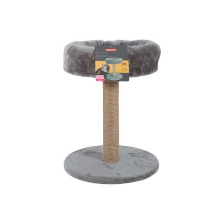 Arbre à chat ZOLUX - 2 en 1 - Gris - 504057GRI