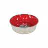 Gamelle Inox ZOLUX - Diamond - 2,6L - Rouge - 475537RGE