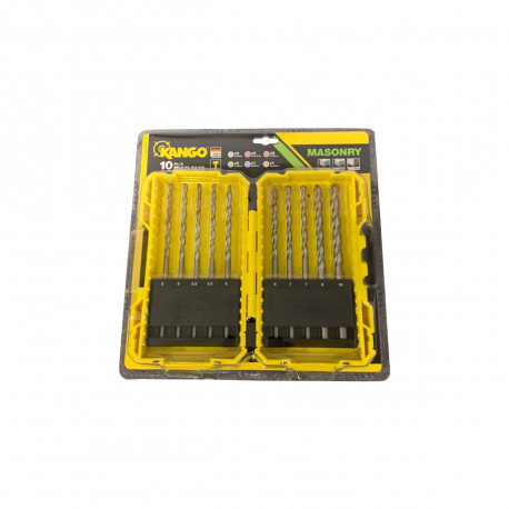 Coffret de forets KANGO - 10 pcs - KMDMIX10