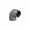 Coude PVC Pression - À coller - 90° - Diamètre 75 mm - Femelle-femelle - 39312F