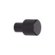 Bouton pour meuble SIRO Aluminium - 16 mm - Noir mat