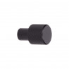Bouton pour meuble SIRO Aluminium - 16 mm - Noir mat