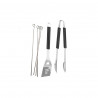 Pack 6 accessoires pour barbecue - Inox - 46 cm