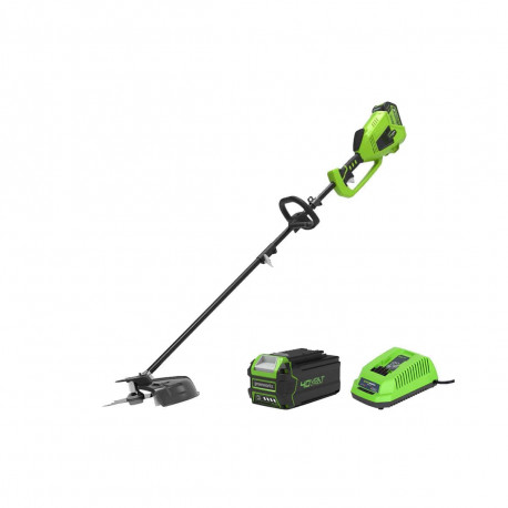 Coupe bordure 40cm GREENWORKS 40V - 1 batterie 4.0 Ah - 1 chargeur - GD40BCK4