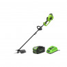 Coupe bordure 40cm GREENWORKS 40V - 1 batterie 4.0 Ah - 1 chargeur - GD40BCK4