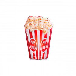 Matelas de plage gonflable pop corn - 178x124 cm