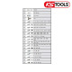 Coffret de 95 embouts, KS TOOLS 1/4" - 6,35 mm - 911.2026