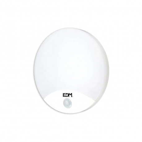Applique Rond avec Capteur Led EDM 15W 4000K 1250 Lumens 250x49mm