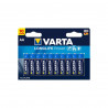10 Piles LR03 AAA VARTA Long Life