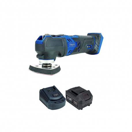 Pack SCHEPPACH Outil multifonctions sans fil 20V CMT200-20ProS - 1 Batterie 4.0Ah - 1 Chargeur rapide