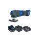 Pack SCHEPPACH Outil multifonctions sans fil 20V CMT200-20ProS - 1 Batterie 4.0Ah - 1 Batterie 2.0Ah - 1 Chargeur rapide