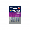 4 Piles LR03 VARTA AAA ULTRA Lithium