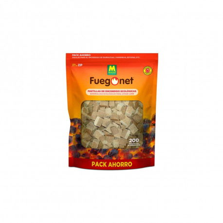 Pastilles d'allumage écologique - 200pcs - 06563