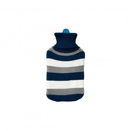 Bouillotte EDM - 2L - Rayures Bleu - 76772