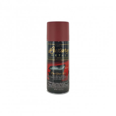 Peinture aérosol Plasti Dip Luxury Métallisé rouge 400 ml