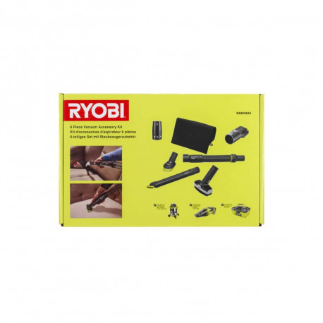 Kit 6 accessoires RYOBI pour nettoyage automobile - R18HV - R18PV