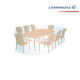 Housse de jardin rectangulaire CAMPINGAZ - pour ensemble de jardin - Taille XL - 280x90x170cm