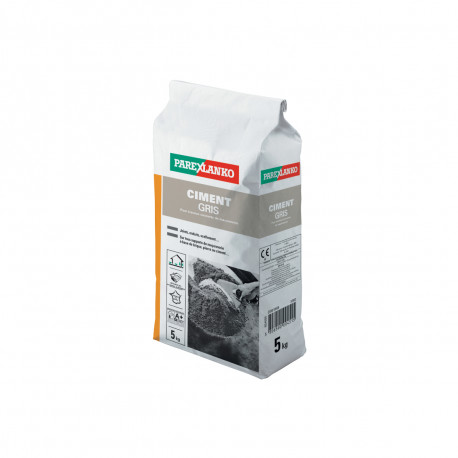 Ciment PAREXLANKO - Gris - 5kg - 02837