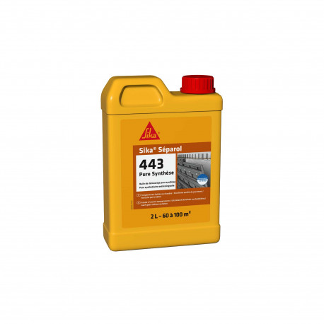 Huile de démoulage SIKA Séparol 443 - Pure synthèse - 2L