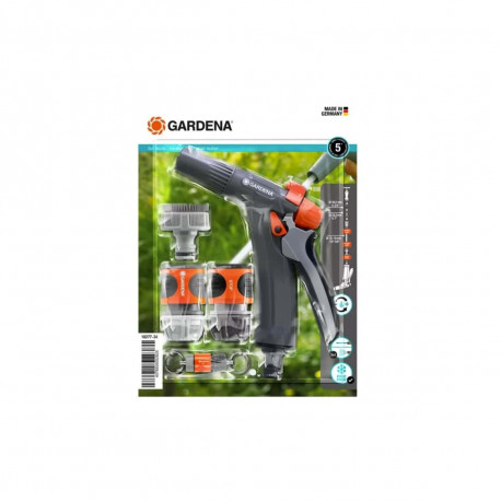 Kit GARDENA Pistolet de nettoyage - Raccord aquastop - Nez de robinet - 18277-34