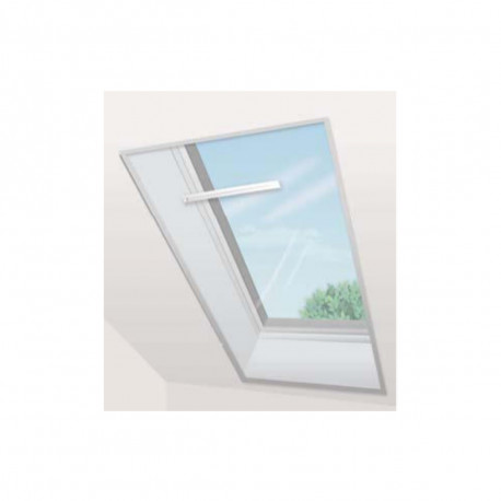Voile moustiquaire CONFORTEX pour fenêtre de toit - 150x180 cm - Blanc