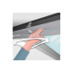 Voile moustiquaire CONFORTEX pour fenêtre de toit - 150x180 cm - Blanc