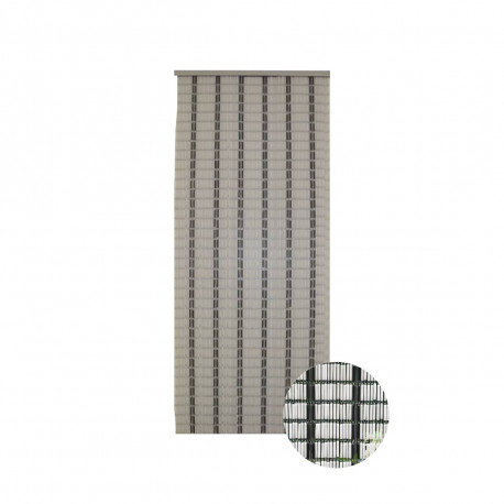 Rideau portière Tube CONFORTEX pour porte - 90 x 210 cm - Multicolore