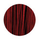 Rideau portière String pavot CONFORTEX pour porte - 90 x 200 cm - rouge