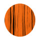 Rideau portière String soleil CONFORTEX pour porte - 90 x 200 cm - orange