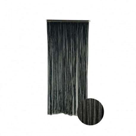Rideau portière Lasso CONFORTEX pour porte - 90 x 200 cm - gris anthracite