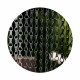 Rideau portière Chainy CONFORTEX pour porte - 90 x 200 cm - gris métallique