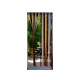 Rideau portière Capri CONFORTEX pour porte - 90 x 200 cm - marron beige
